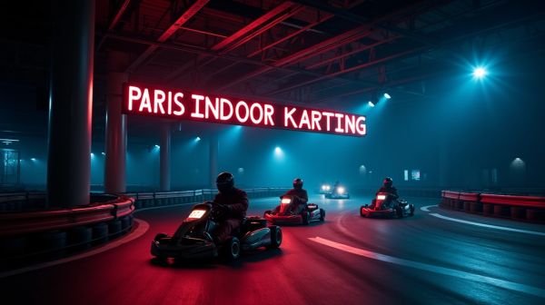 Karting indoor à Paris : sensations garanties même en plein hiver