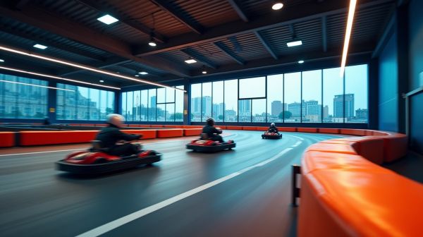 Karting indoor à Paris : sensations garanties même en plein hiver